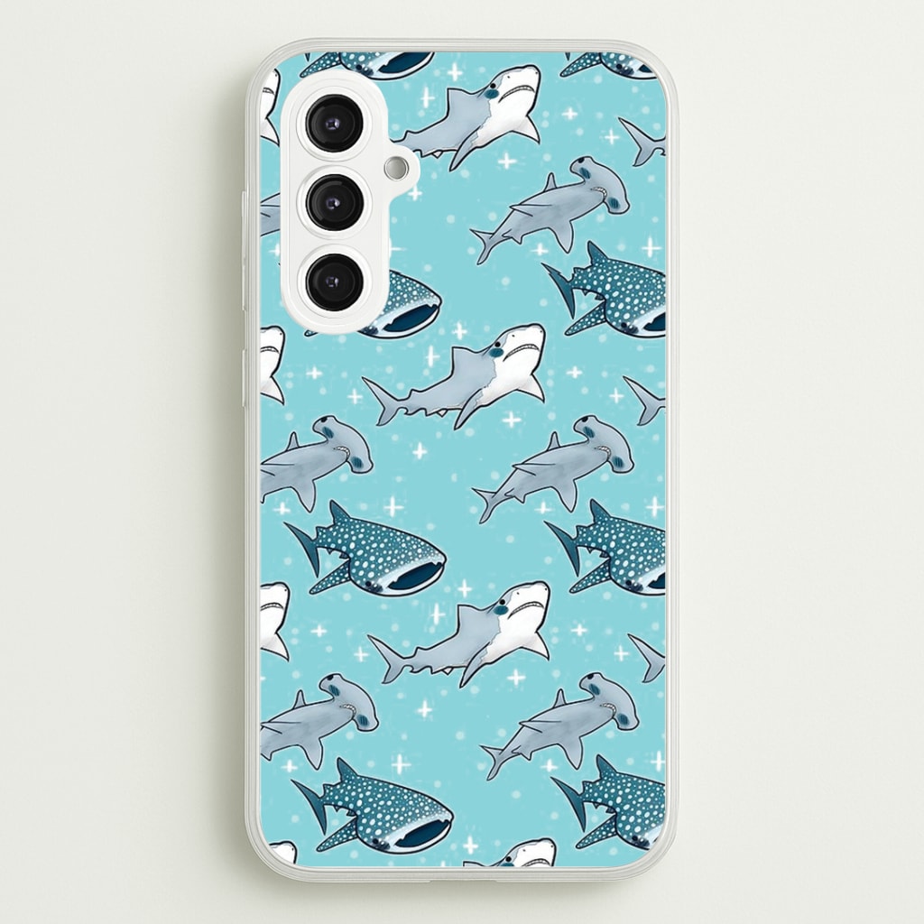 Shark Pattern Phone Case