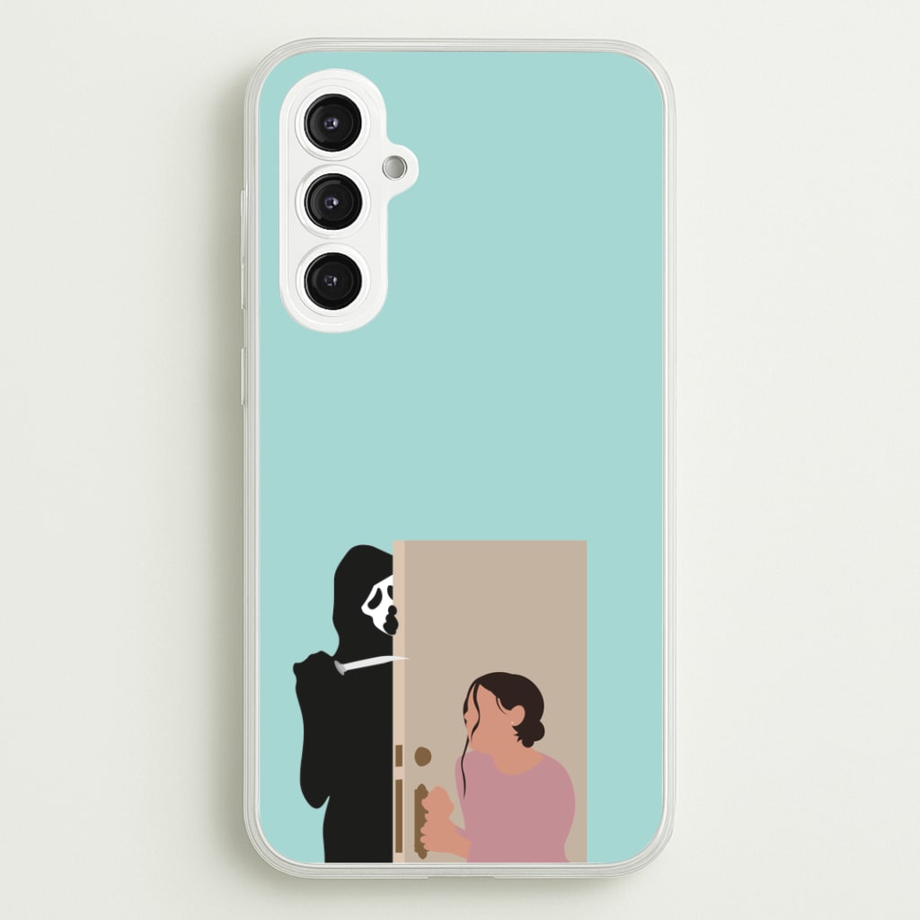 Tara And Ghostface - Scream Phone Case