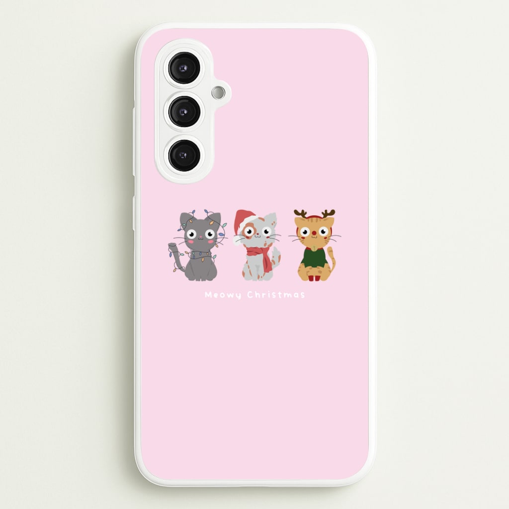 Meowy Christmas Phone Case