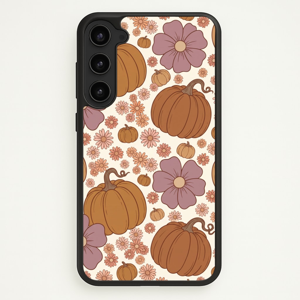 Autumn Bloom Pumpkins Phone Case