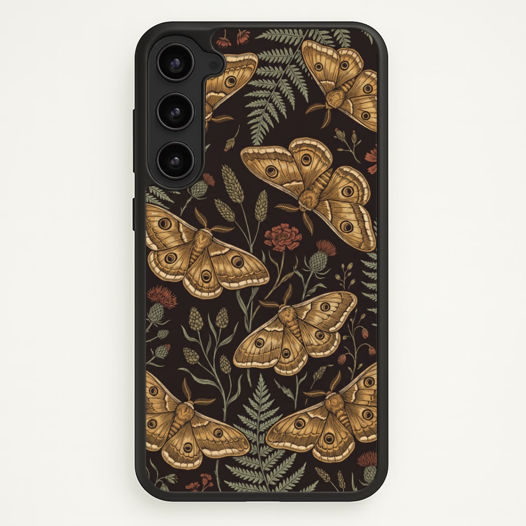 Moth And Moonlight Phone Case