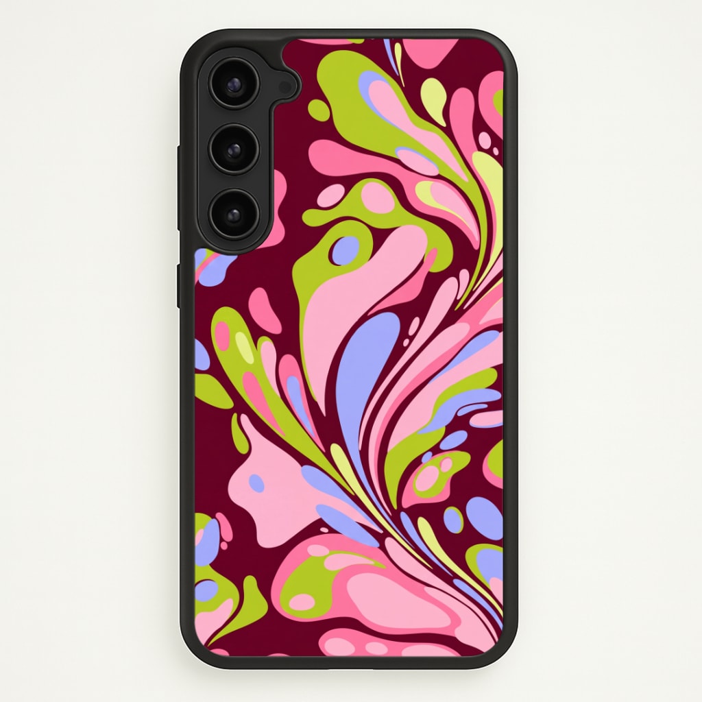Multicolour Marble Swirl Phone Case