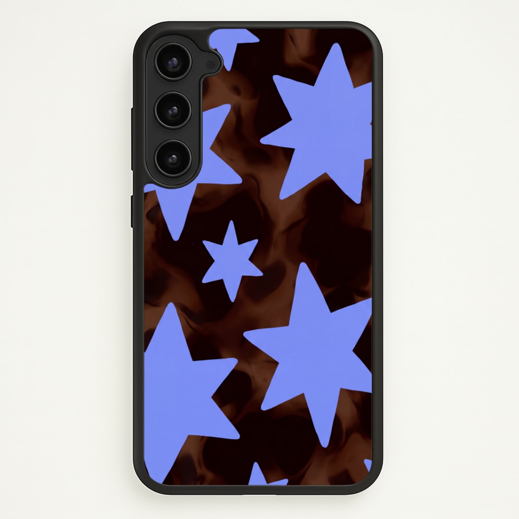 Tortoiseshell Star Scatter Phone Case