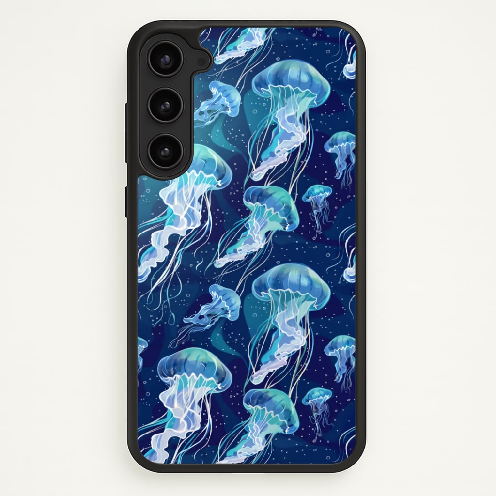 Glowing Jellyfish Drift Phone Case