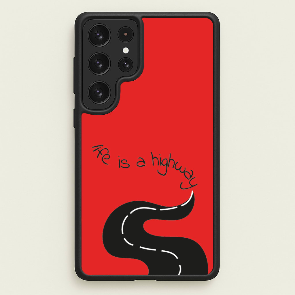 Life Is A Highway - Cars Phone Case