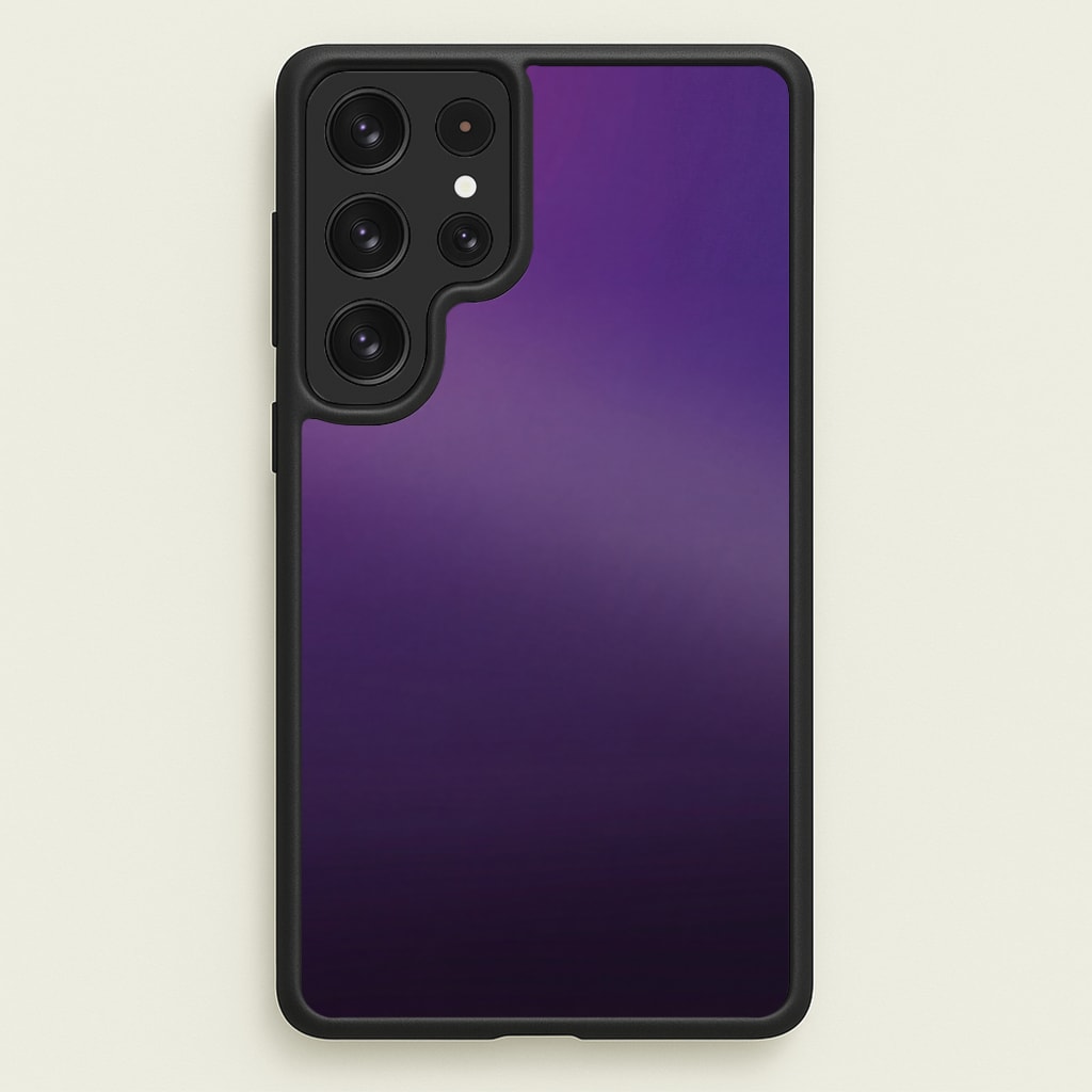 Back to Casics - Midnight Violet Fade Phone Case