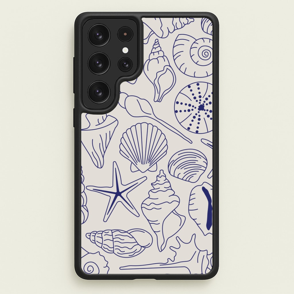 Sea Shells - Clean Girl Aesthetic Phone Case - Galaxy S23 Ultra / Standard