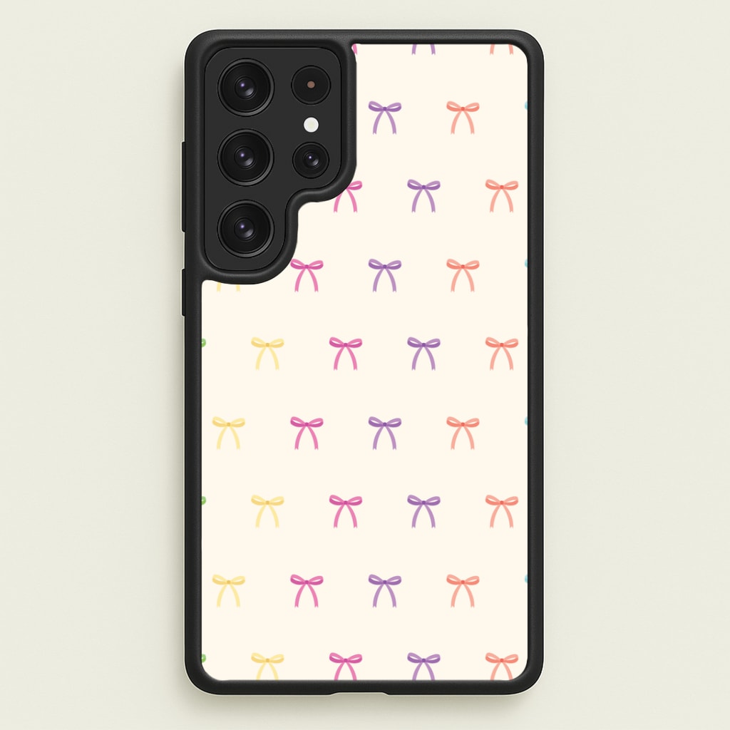 Pastel Ribbons Pattern Phone Case