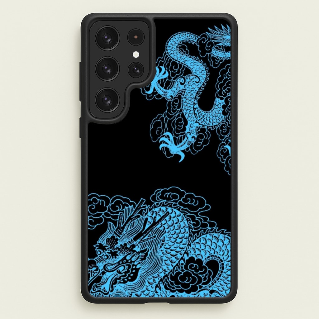 Blue Dragon Phone Case
