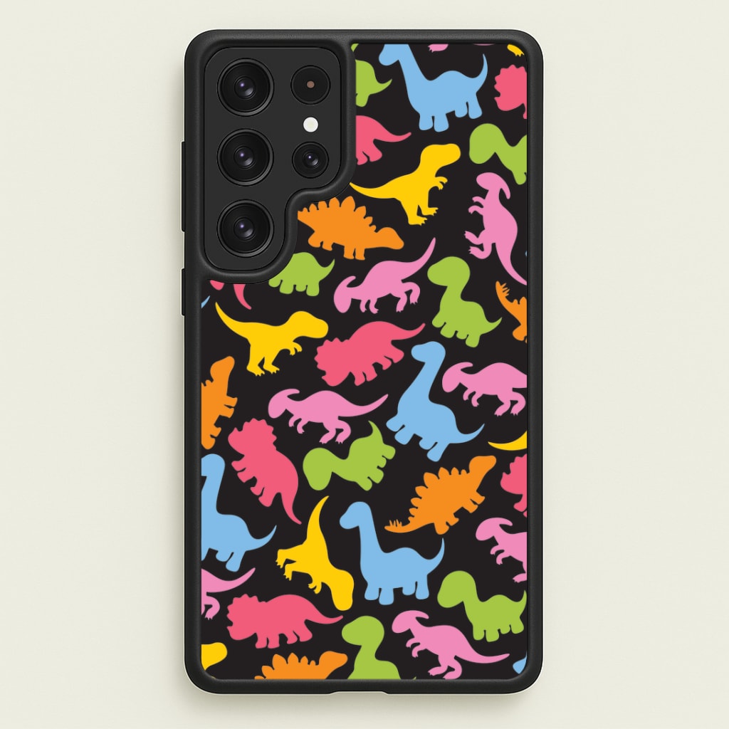 Dinosaurs Collage - Dinosaurs Phone Case