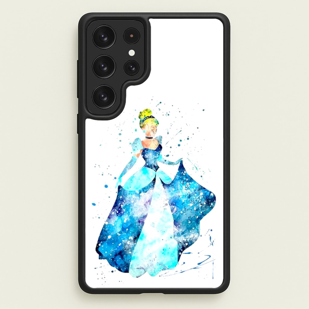 Watercolour Cinderella Fairytale Phone Case