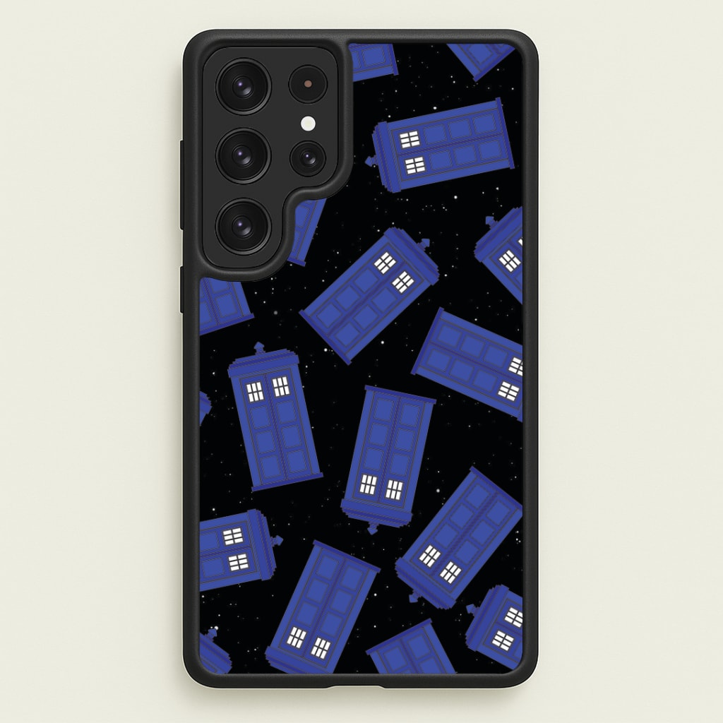 Tardis Pattern Phone Case