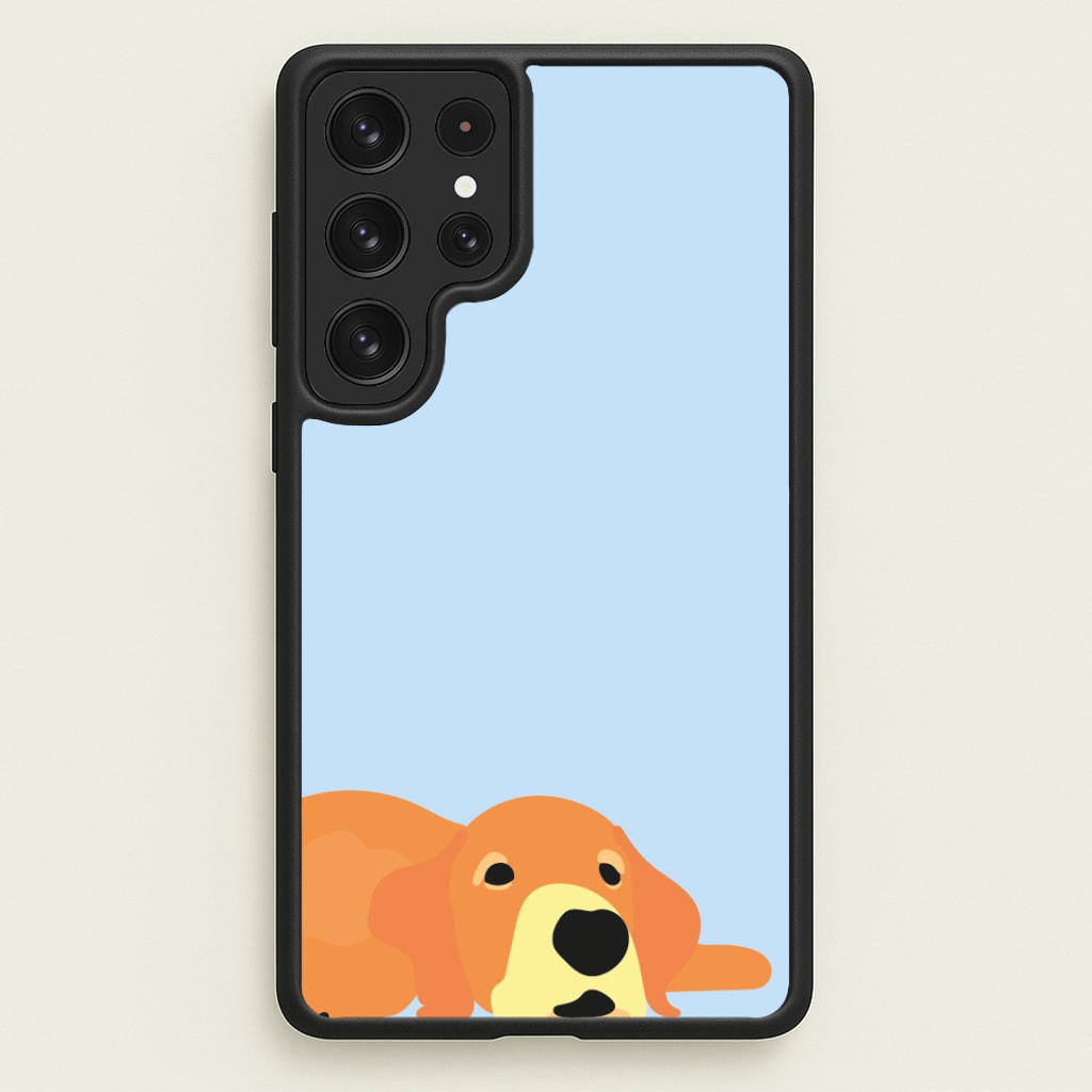 Laying and chilling - Dog Patterns Phone Case