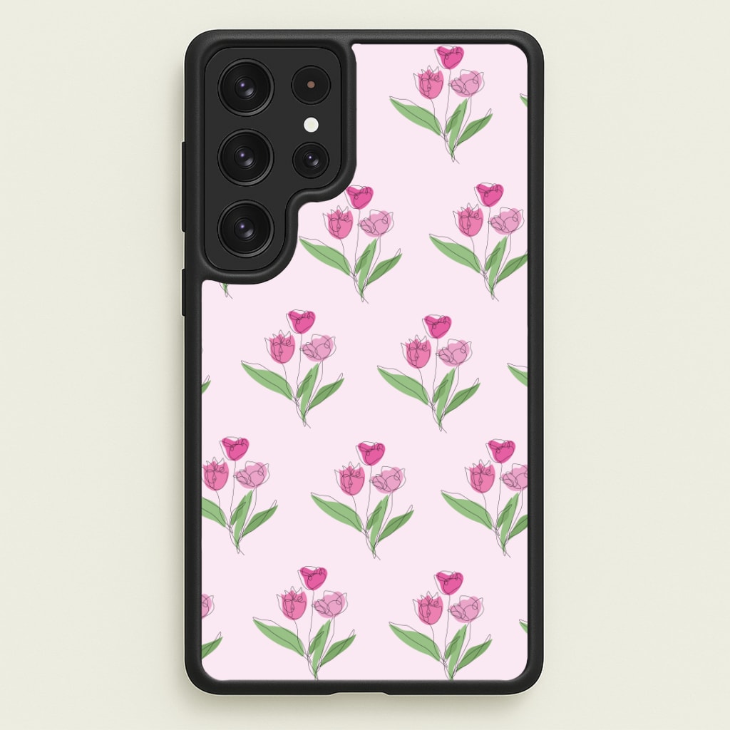 Pink Pattern - Floral Phone Case