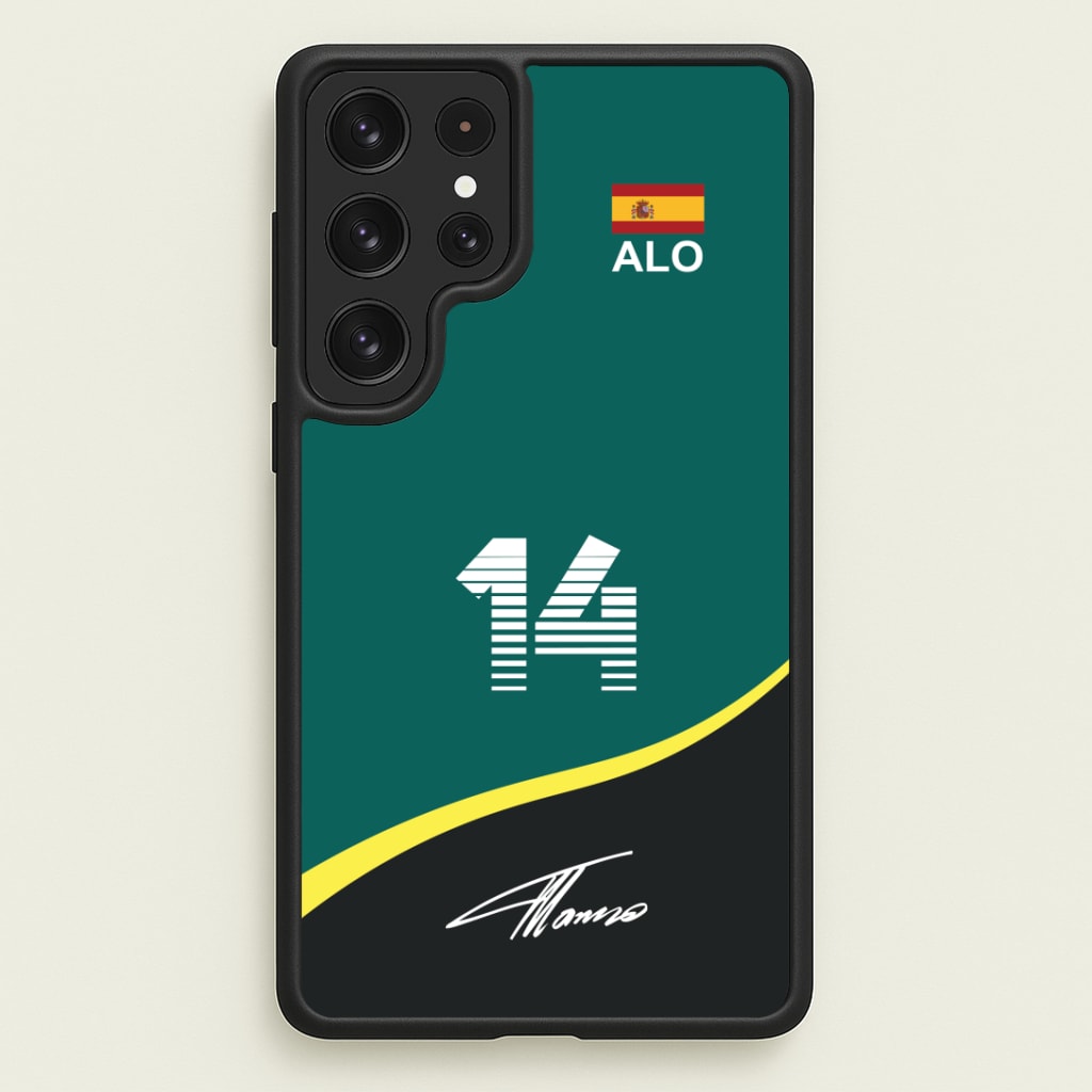 Alonso - F1 Phone Case