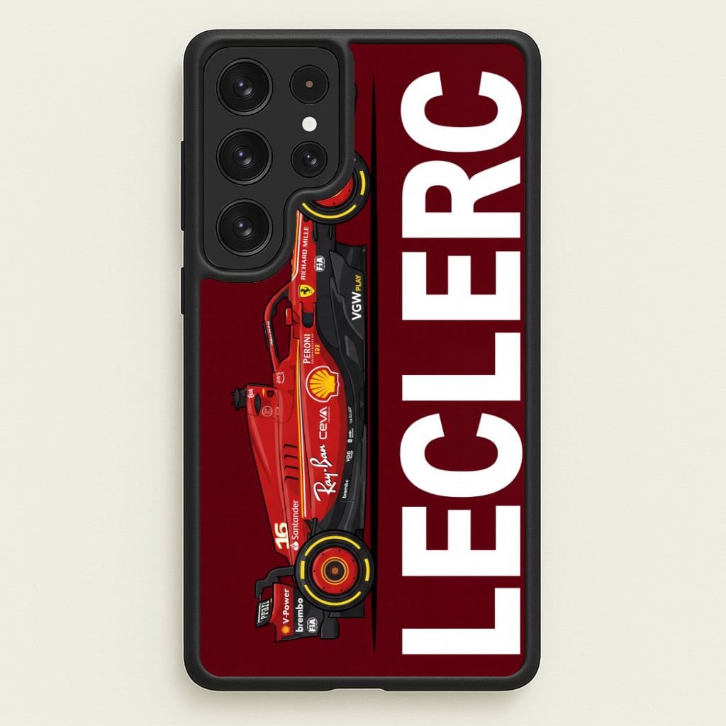 Leclerc Racer Phone Case