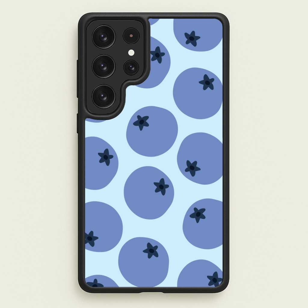 Blueberries - Fruit Patterns Phone Case