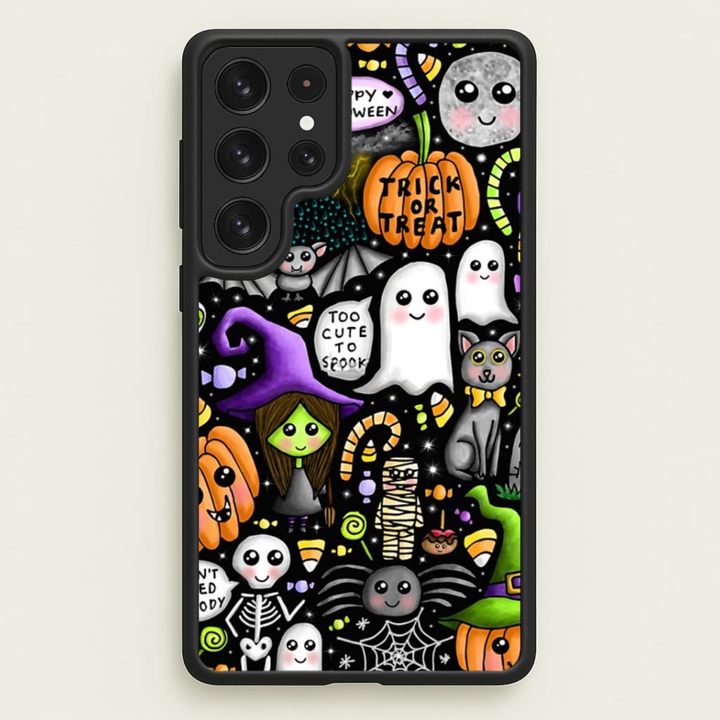 Colourful Halloween Pattern Phone Case