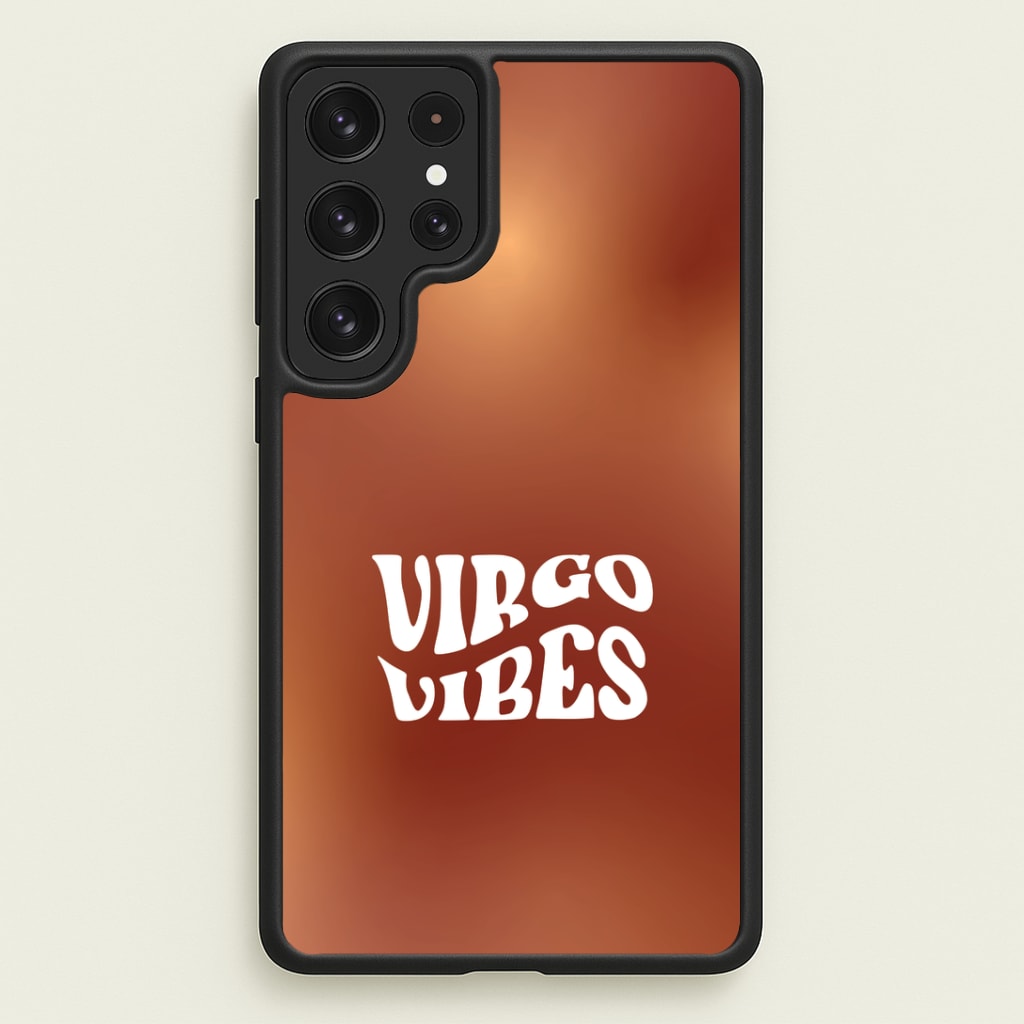 Virgo Vibes Gradient Zodiac Phone Case