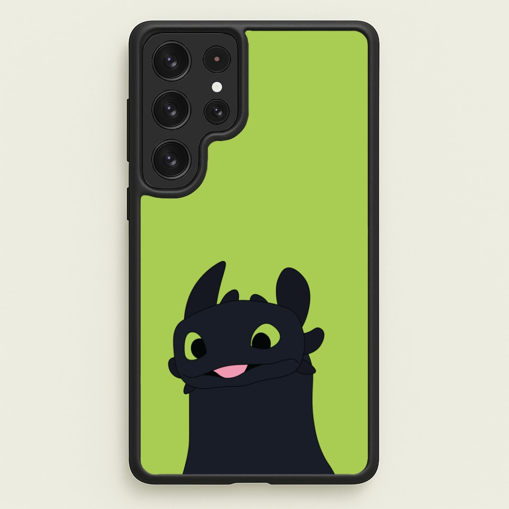 Black Fury Dragon Phone Case