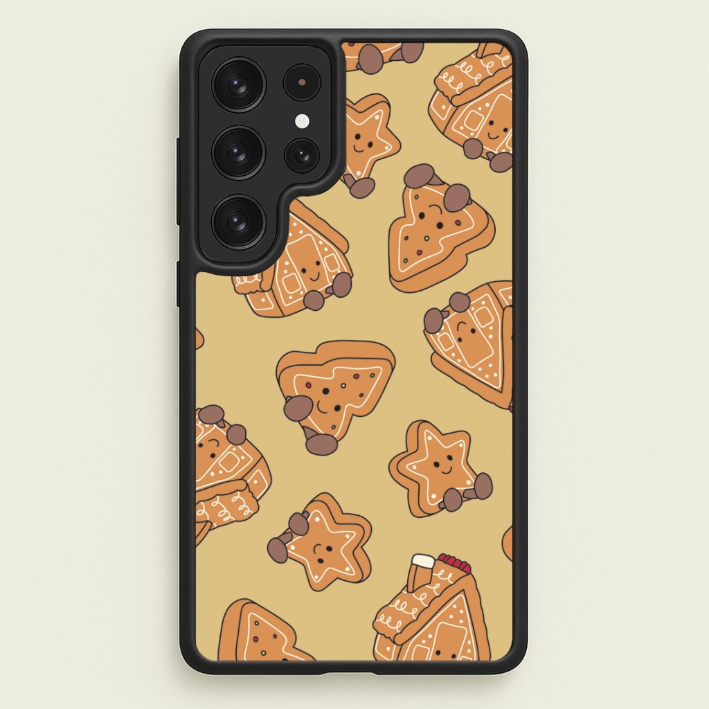 Gingerbread Plushies Pattern Phone Case