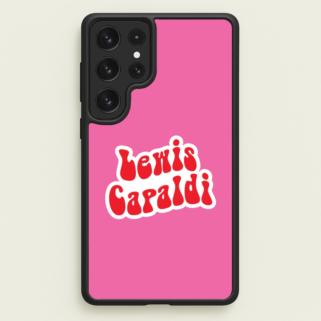 Red Name Phone Case