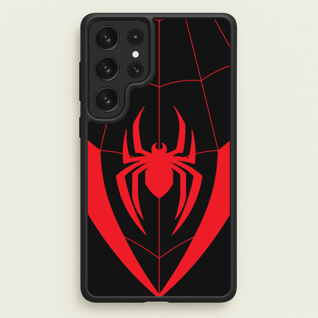 Red And Black Spider Costume Phone Case