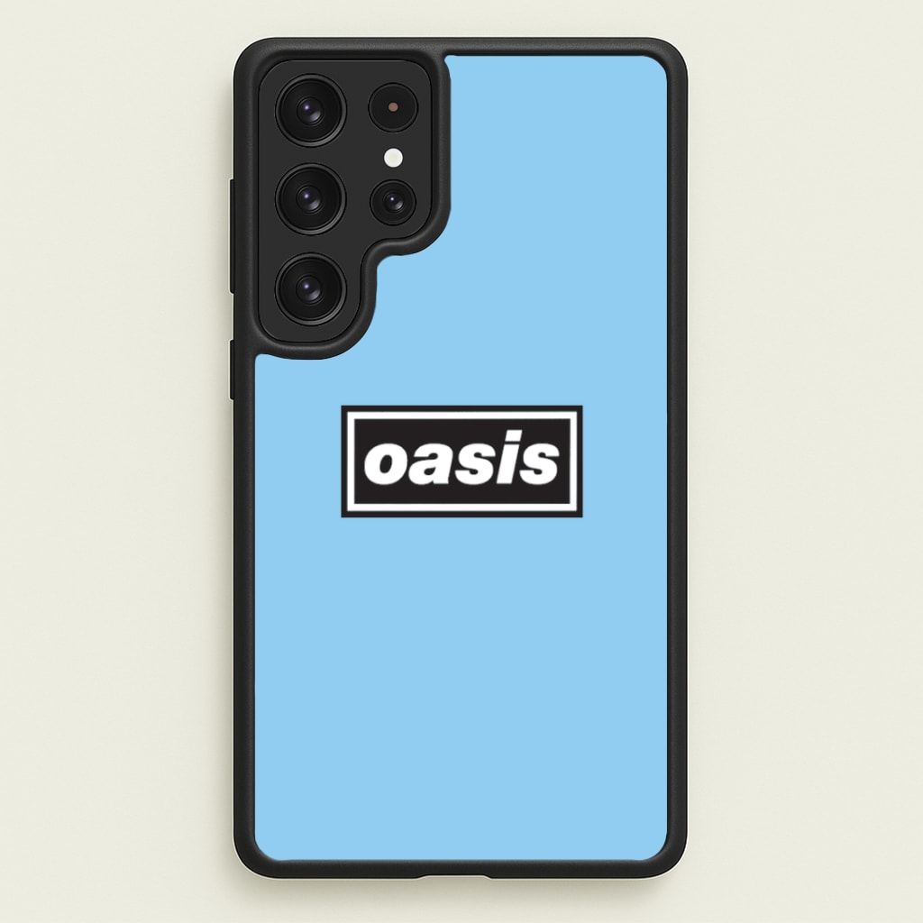 Band Name Blue Phone Case