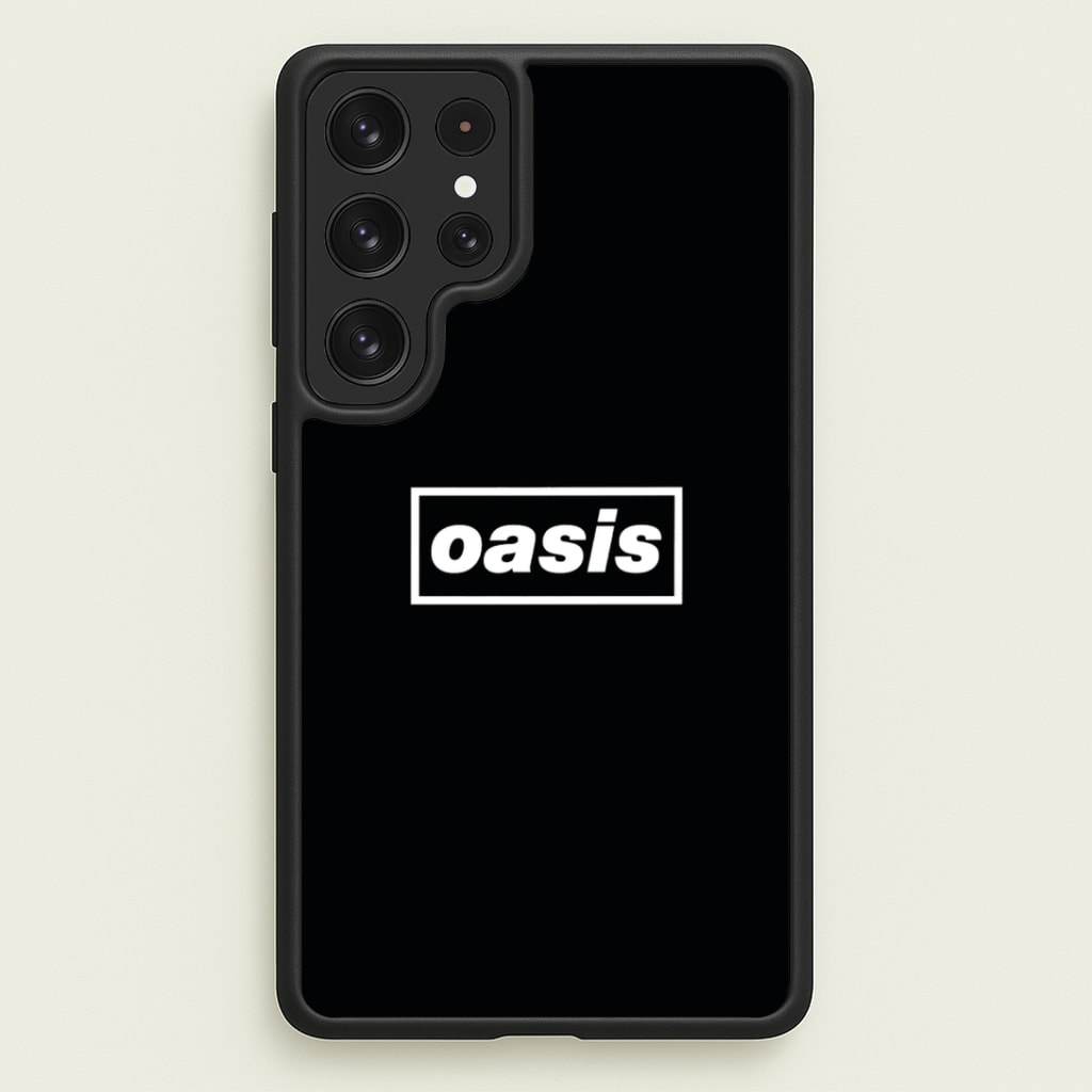 Band Name Black Phone Case