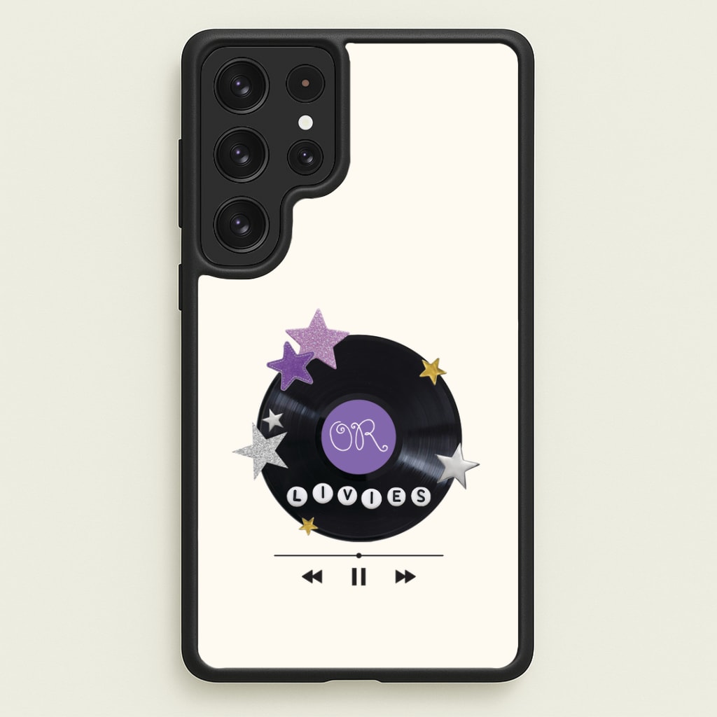 Amethyst Vinyl Scrapbook Phone Case