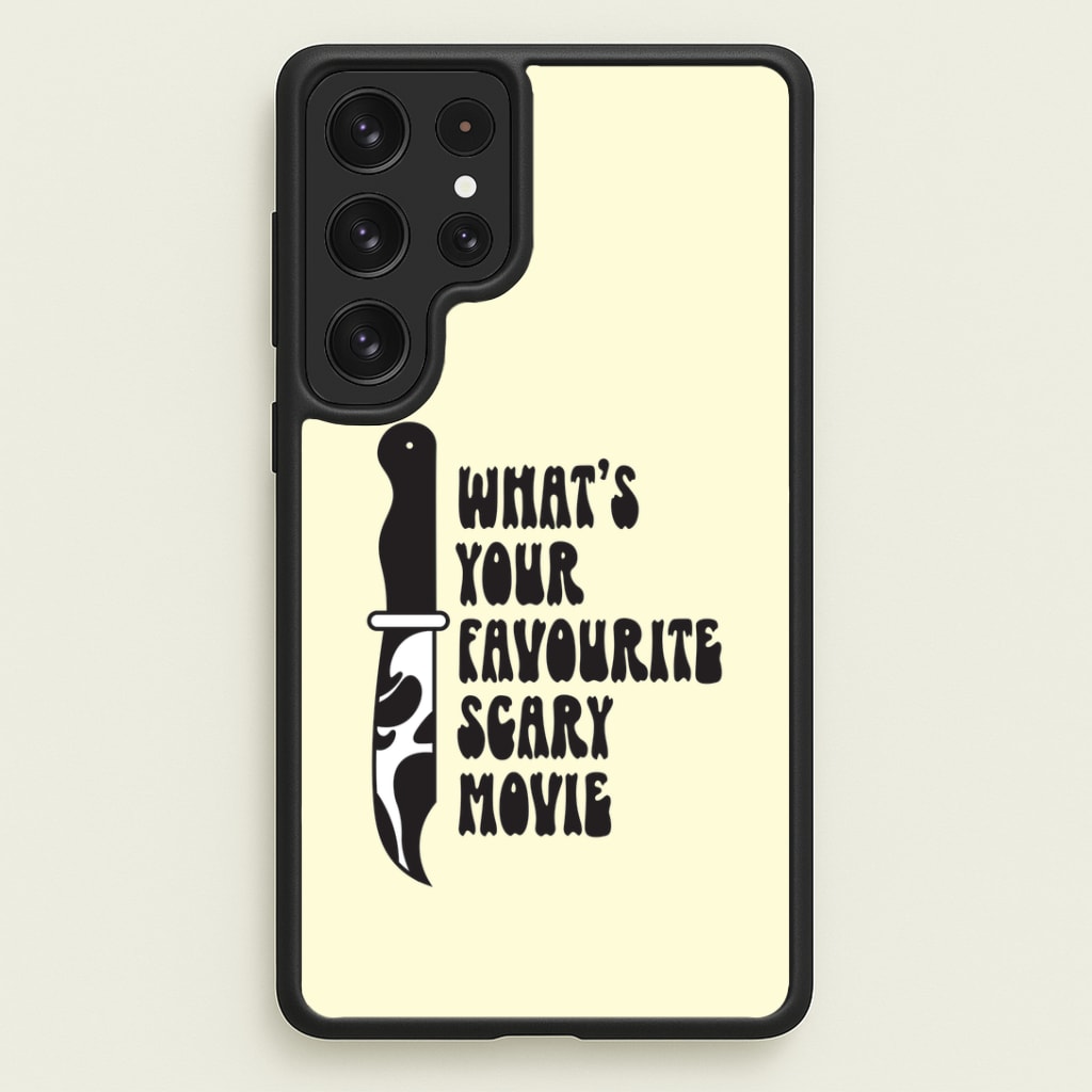 What's Your Favourite Scary Movie Trippy Phone Case