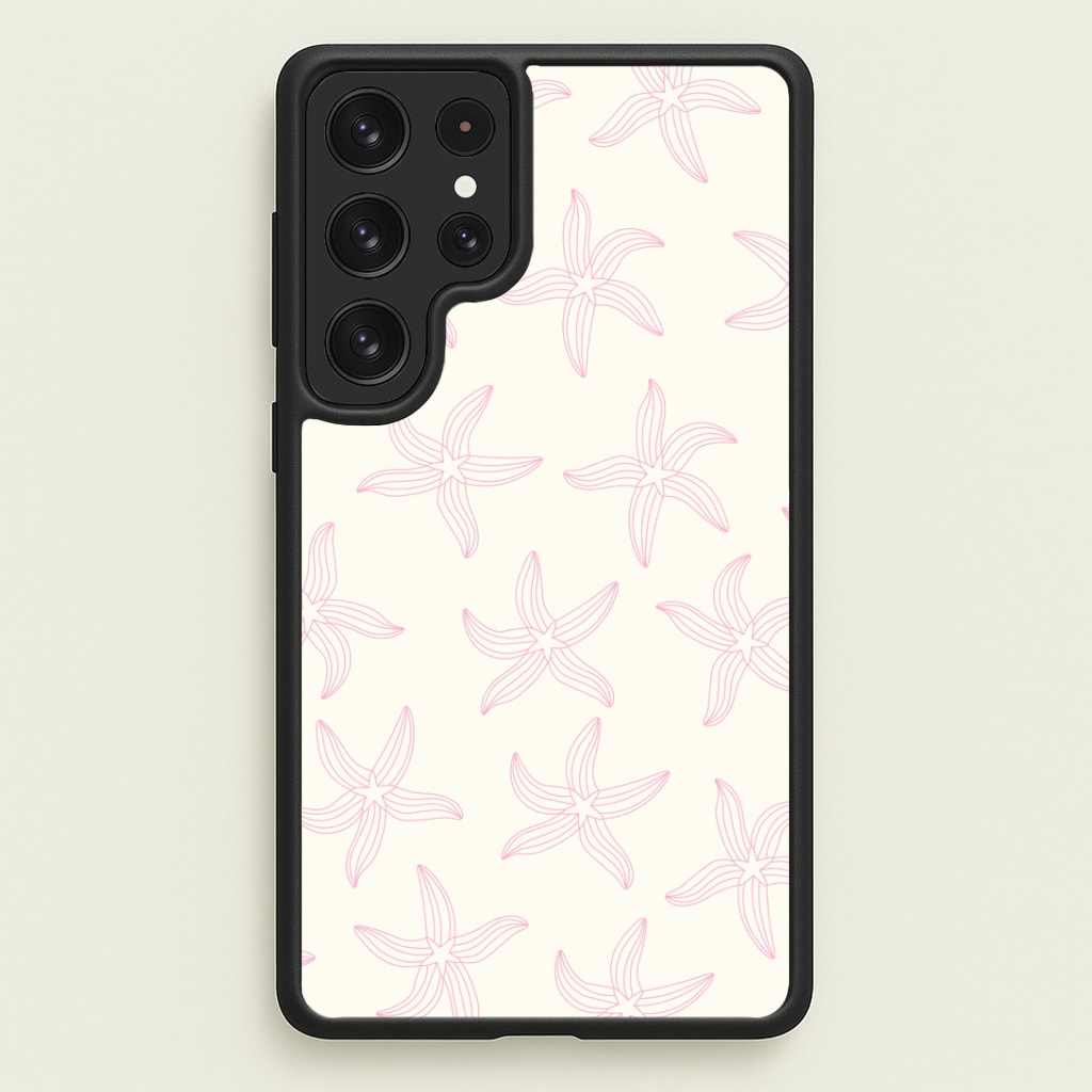 Starfish Pattern - Sealife Phone Case - Galaxy S23 Ultra / Standard