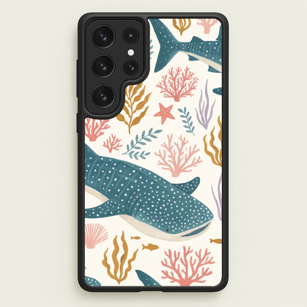 Spotted Whale Shark Reef Phone Case