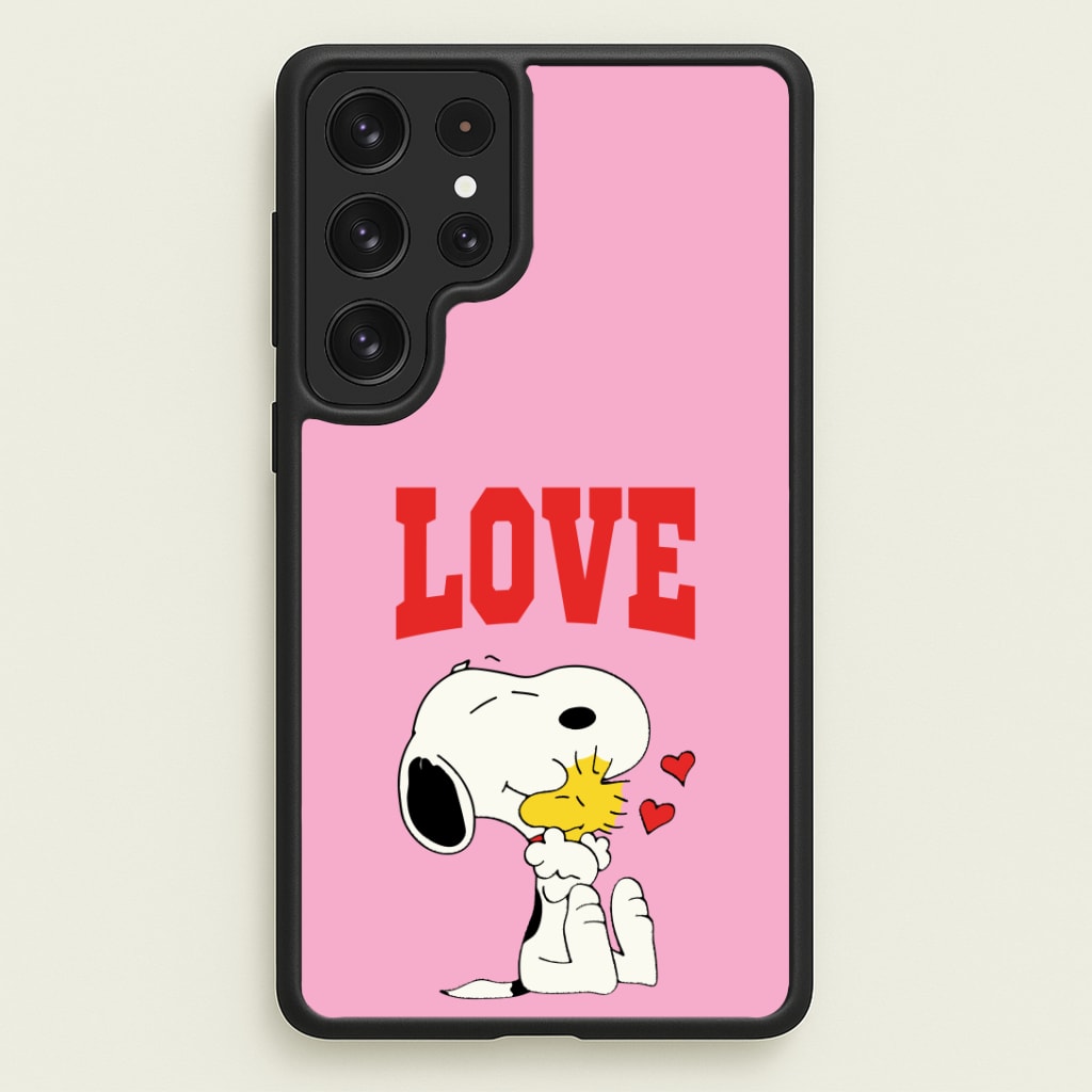 Love Cartoon Beagle Phone Case
