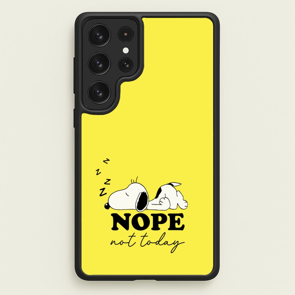 Nope, Not Today Phone Case