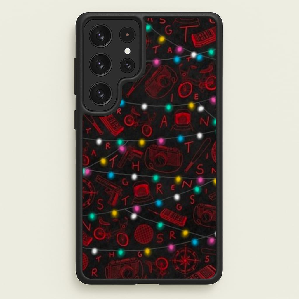 Stranger Red Illustrations Phone Case - Galaxy S23 Ultra / Standard
