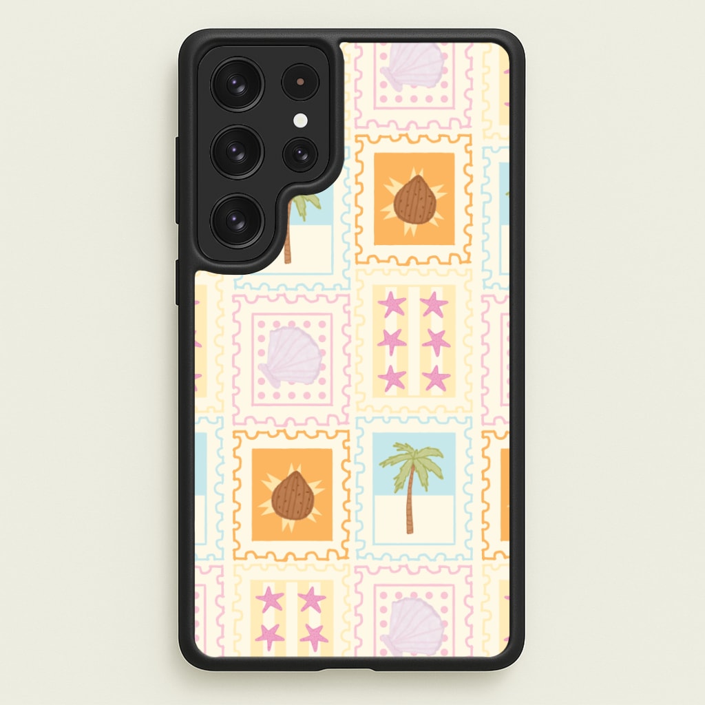 Tropical Stamps Phone Case
