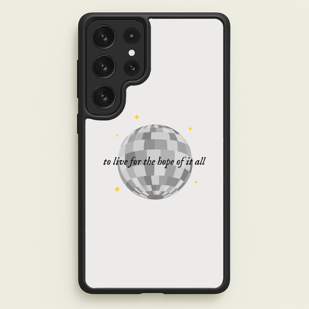 To Live For The Hope Of It All - Taylor Phone Case