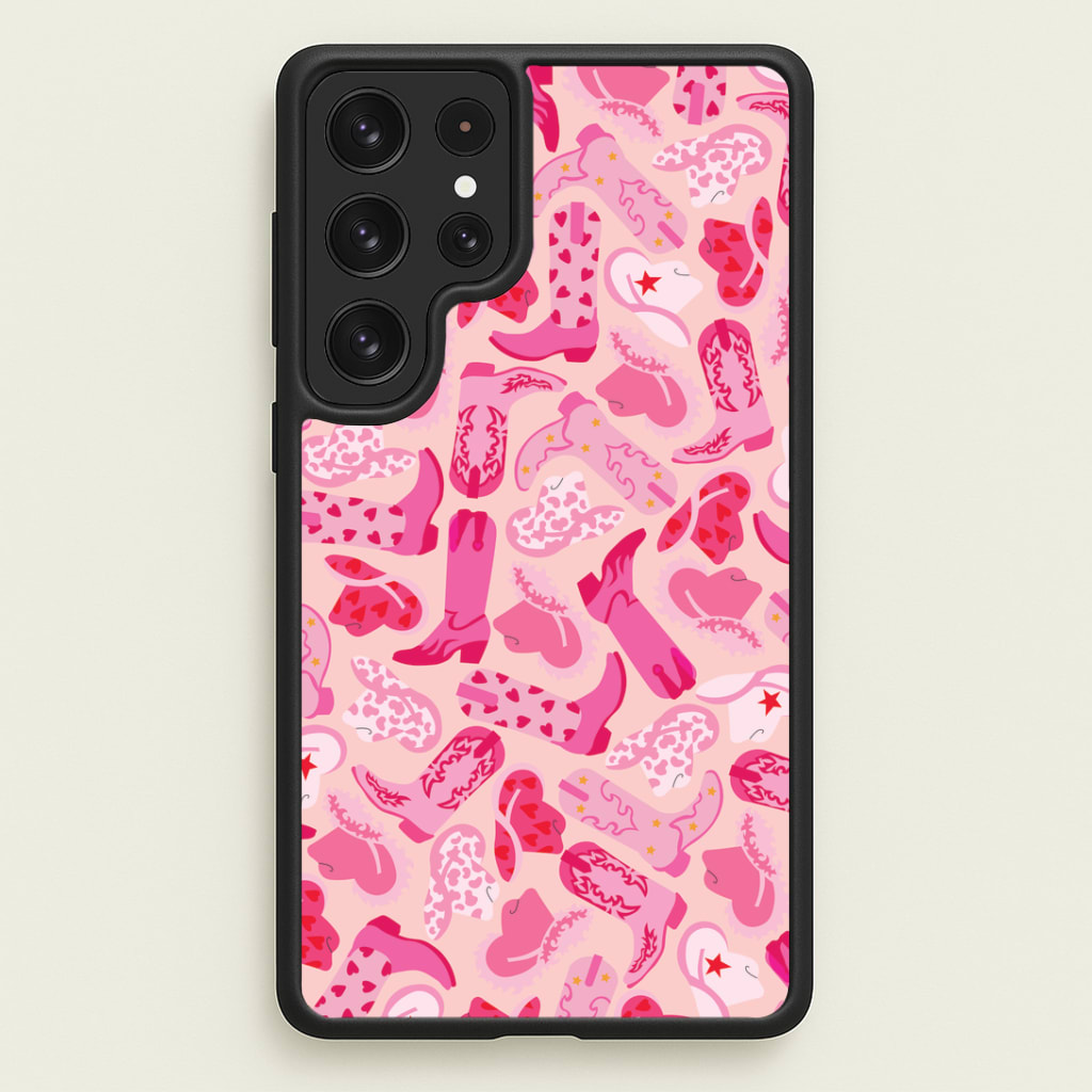 Cowboy Hats And Boots - Western Phone Case - Galaxy S23 Ultra / Standard