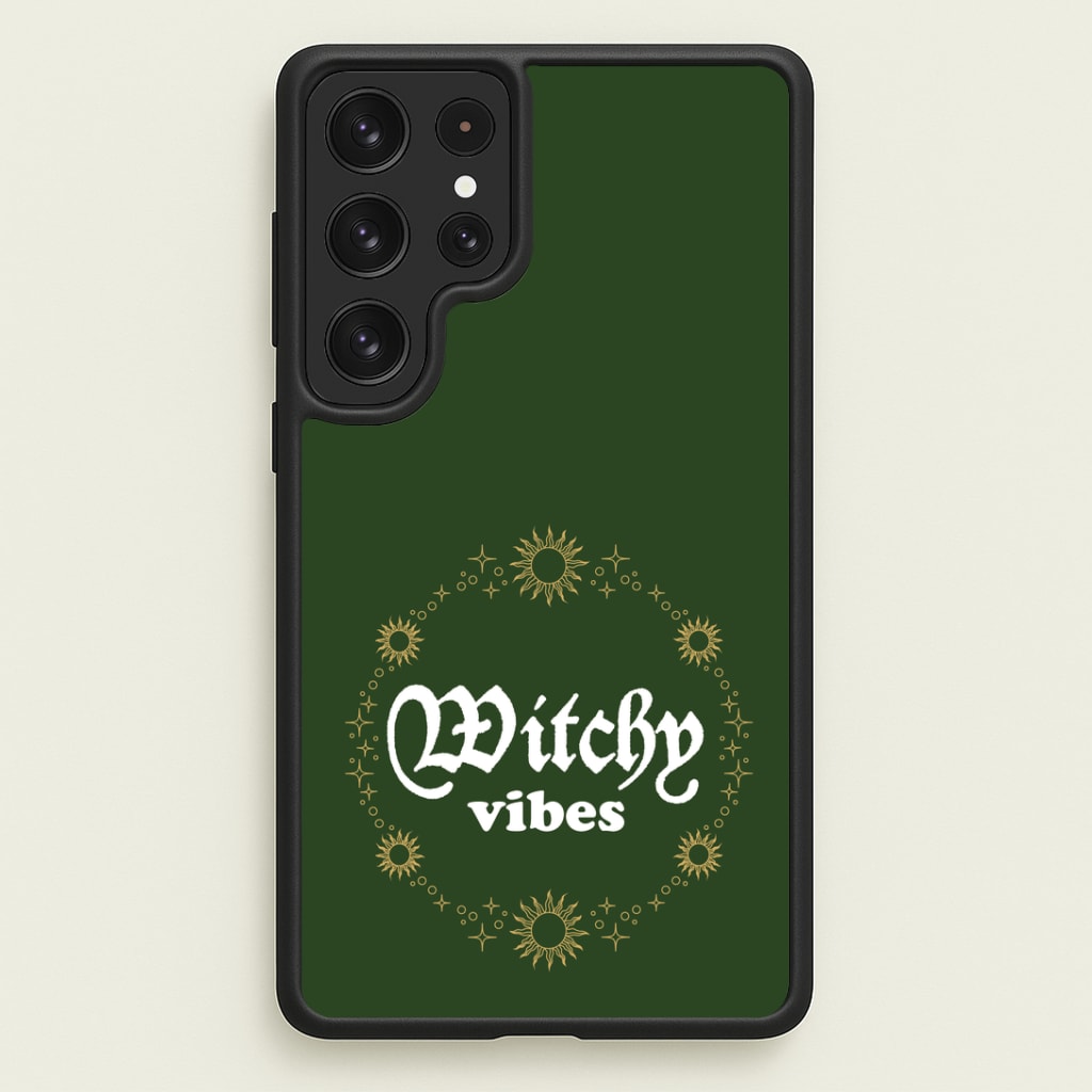 Witchy Vibes Green Phone Case