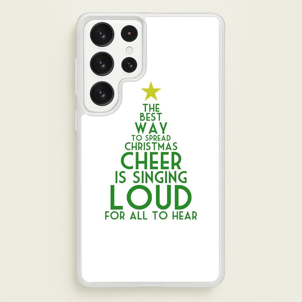 The Best Way To Spread Christmas Cheer - Elf Phone Case