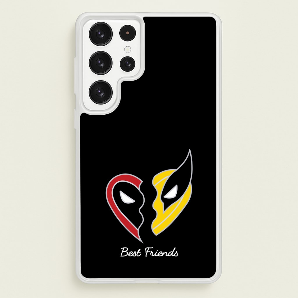 Superhero Best Friends Locket Phone Case