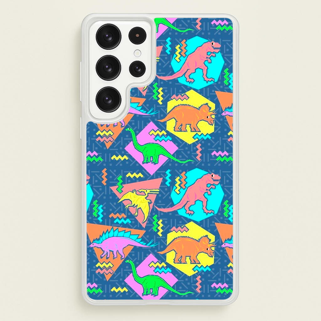 Nineties Dinosaurs Pattern Phone Case
