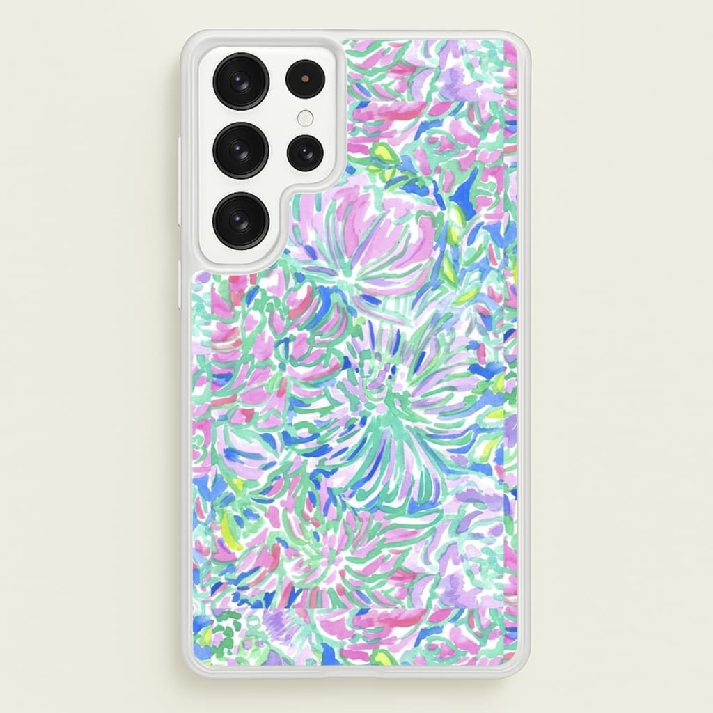 Colourful Floral Painting Phone Case