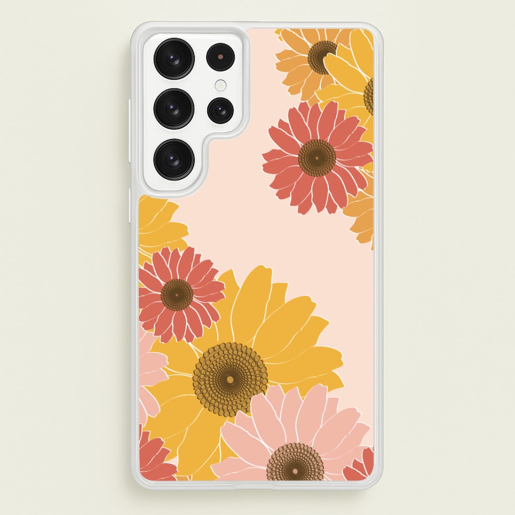 Sunflower Floral Pattern Phone Case