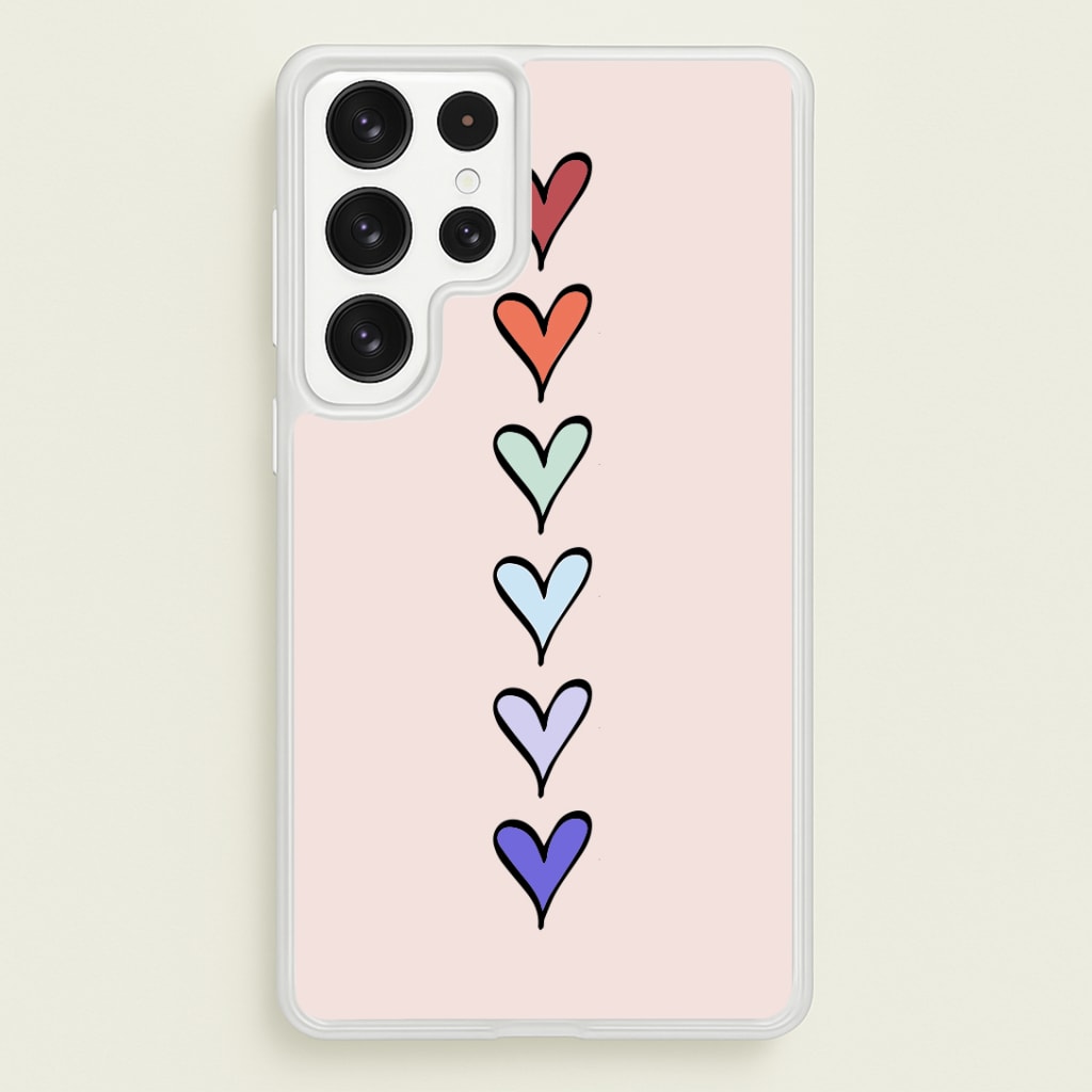 Love Heart Line Phone Case