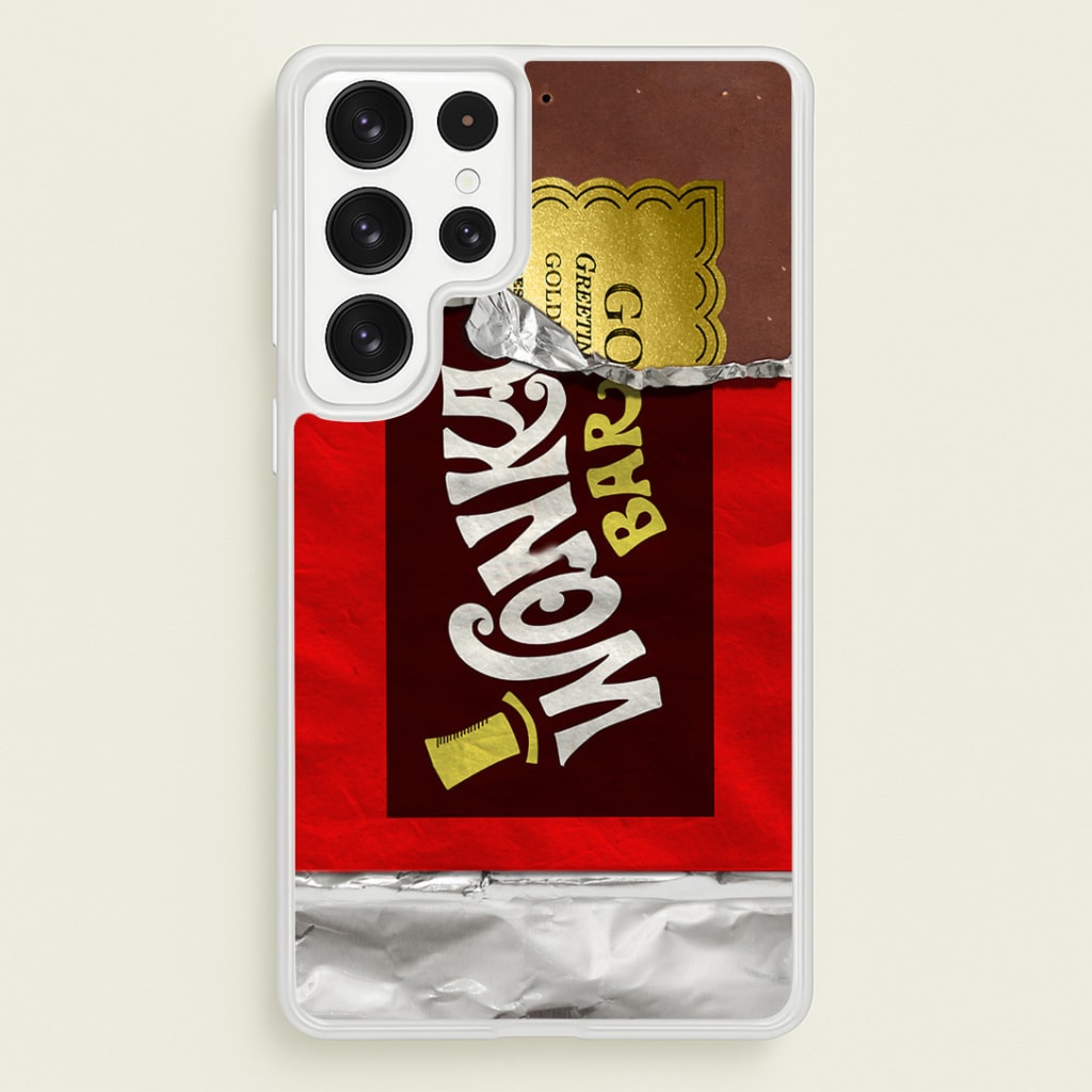 Wonka Bar Golden Ticket Phone Case