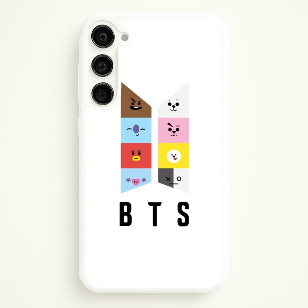 BT21 K-Pop Band Logo Phone Case