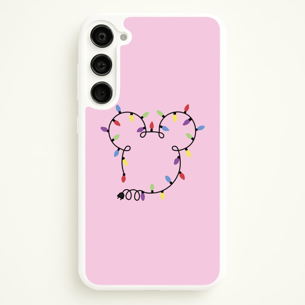 Mouse Christmas Lights Christmas Phone Case