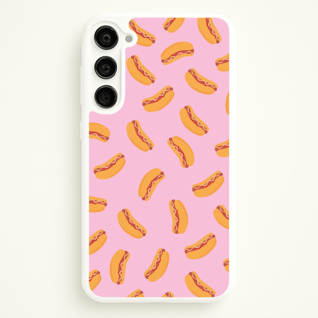 Hot Dogs - Fast Food Patterns Phone Case